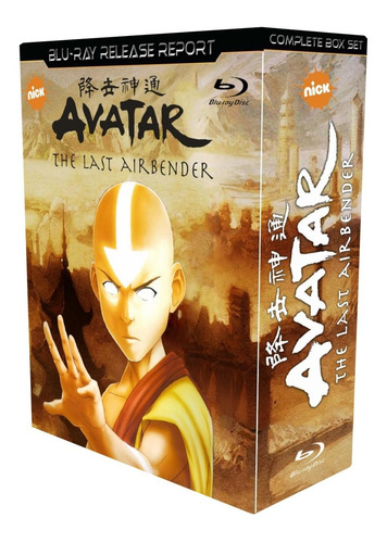 Blu-ray Box Avatar: A Lenda De Aang - Complete Series
