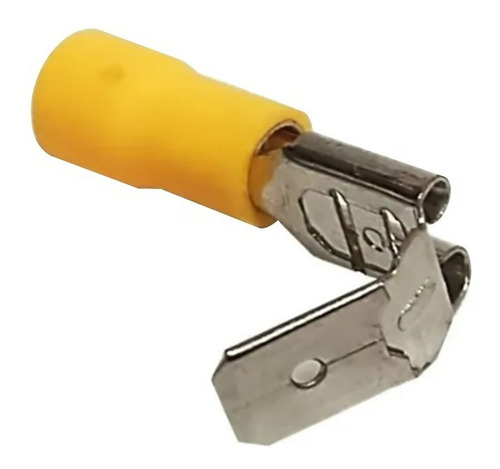 Terminal Hembra Macho Faston 12-10 Awg 250 50 Pzs Am-e