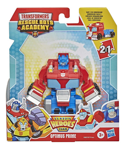 Transformers Rescue Bots Academy Classic Heroes Team Optimu.