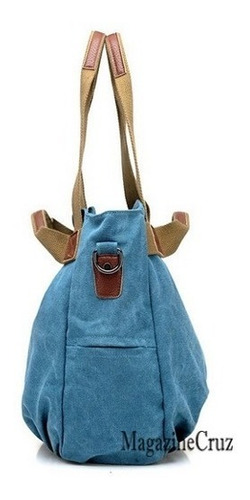 Bolsa Feminina Tiracolo Lona De Algodão