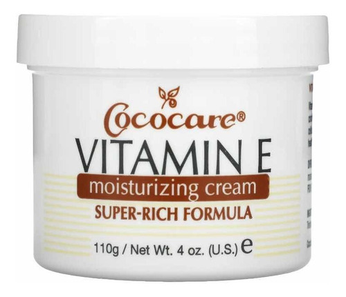 Cococare Crema Humectante Con Vitamina E Ultra Enriquecida