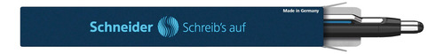 Schneider Epsilon Ballpoint Pen Black Blue Barrel Blue