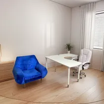 Comprar Escritorio De Melamina Y Estructura Metalica