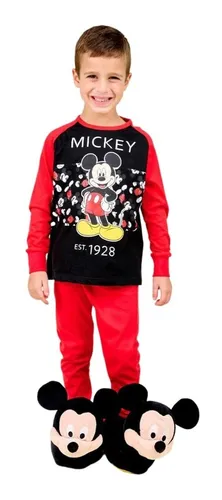 Pijama Manga Mickey Mouse Disney