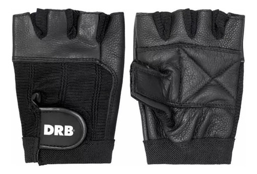 Guantes Fitness Cuero Drb Cayman Entrenamiento Y Pesas (par)