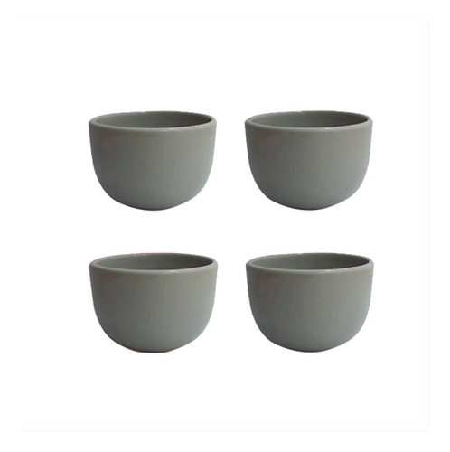 Set X4 Piezas De Ceramica Ensaladera Compoteras Bowl