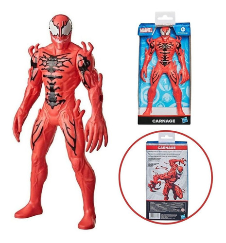 Boneco Carnificina 25cm Olympus - Spider Man - Marvel Hasbro