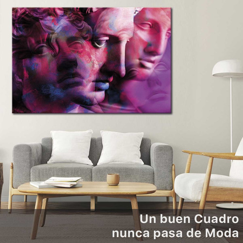 Cuadro David De Miguel Angel Pop Art Canvas 90x60