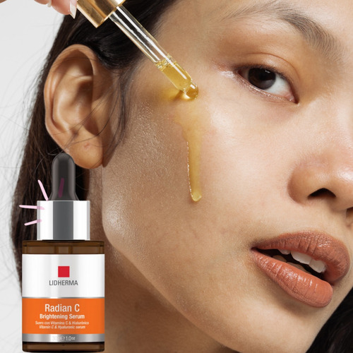 Sérum Brightening Serum Lidherma Radian C con vitamina C y ac. hialurónico 30g