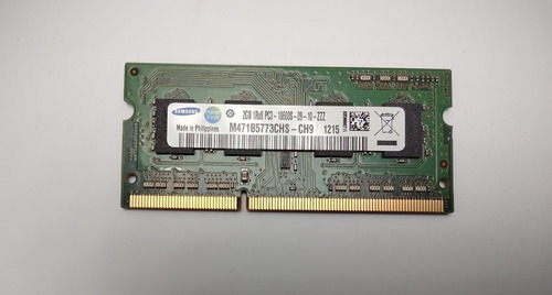 Memoria Ram 2gb Ddr3 1333mhz Laptop & Mini Laptop Samsung