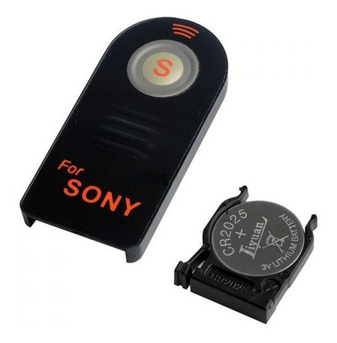 Control Remoto Para Sony Alpha A230, A290, A330, A380, A390 Color Negro