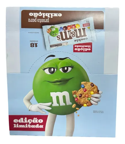 Confeito M&M's Mars Sabor Cookies 18x35g | MercadoLivre