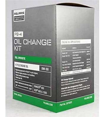 Polaris Full Synthetic Oil Change Kit, 2.5 Qts. Of Ps-4 Engi