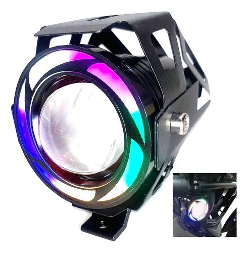 Exploradora Faro Led Ojo De Angel Rgb Múltiples Usos