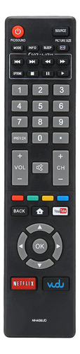 Control Remoto De Reemplazo P/magnavox Tv Nh409ud
