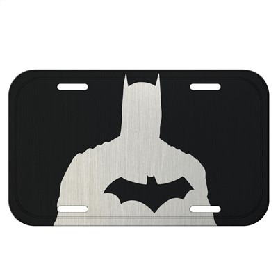 Placa De Carro Decorativa Batman - Liga Da Justiça | Parcelamento sem juros