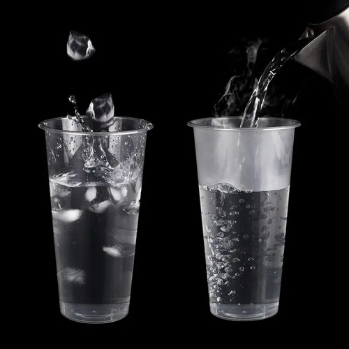 Vaso Reutilizable Con Tapa, Marca Mcc, 25 Vasos Y 25 Tapas
