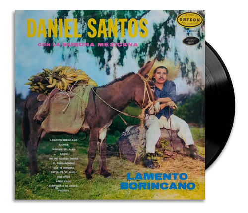 Daniel Santos, La Sonora Mexicana - Lamento Borincano - Lp