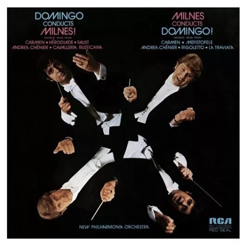Placido Domingo Sherrill Milnes Domingo Conducts Cd Son