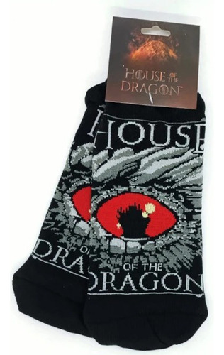 Medias Soquete Game Of Thrones House Of The Dragon Oficial