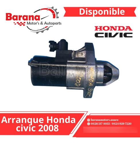Arranque Honda Civic 2008