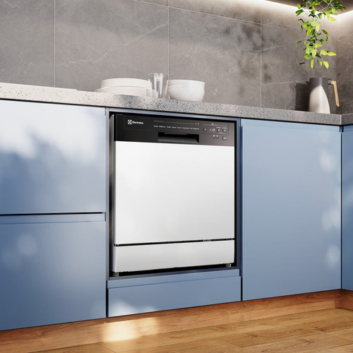 Lava-louça Electrolux 8 Serviços Branca Lava E Seca 50' Lb08
