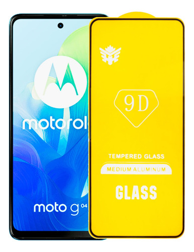 Film Templado Protector Full 9d 10d Motorola Moto G04 G04s