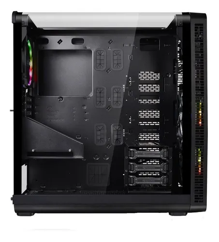 Gabinete Gamer Thermaltake View 37 Tg Argb Black Mid Tower