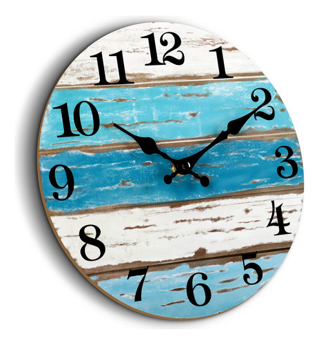 Chylin - Reloj De Pared Para Decoracin De Playa, Relojes N