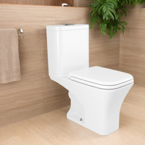 Vaso Sanitário Kit Bacia Com Caixa Acoplada Docol Branco - 1