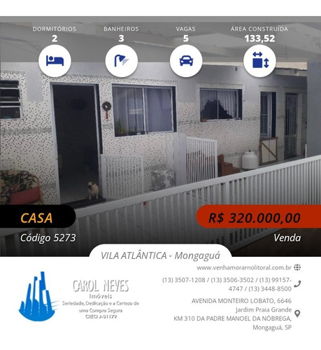 Imagem 1 de 18 de 5273 - Casa Lote Inteiro 2 Dormitórios Piscina Financiamento Bancário Mongaguá