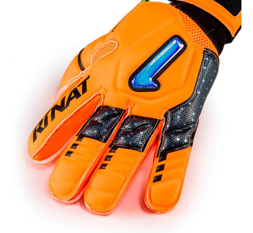 Imagen 3 de 5 de Guantes Rinat Uno Premier Lux Semi Naranja Neon
