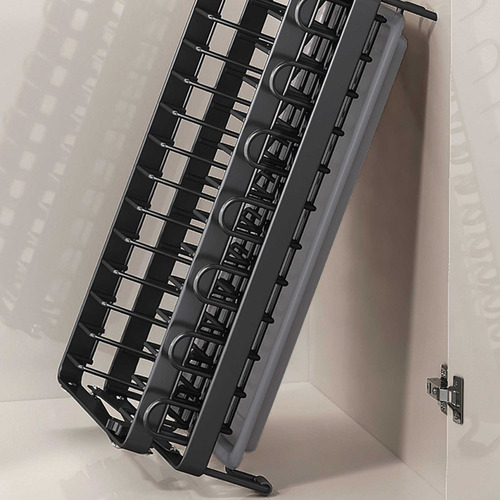 Escurridor De Platos De 2 Niveles Plegable Con Bandejas