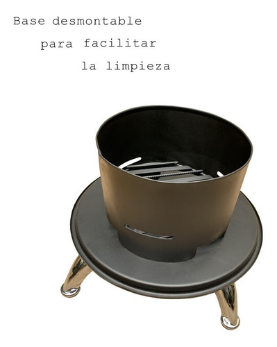 Cilindro Peruano, Horno Asadores, Parrilla, Carbon, Ahumador