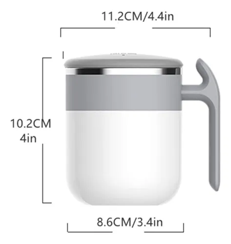 Taza Termica Para Cafe Te Bebidas Sopa 350 Ml Con Tapa