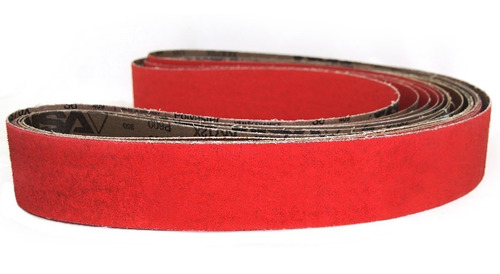 Imagen 1 de 2 de Kit 9 Bandas 75x2000 Vsm #36/40/60/80/120/240/400/600/1200