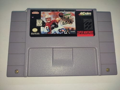 Nfl Quarterback 96 Snes Original Garantizado *play Again   (Reacondicionado)