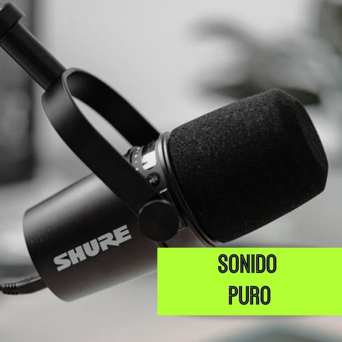 Imagen 10 de 10 de Kit De Micrófono Shure Mv7 + Soporte Gator Gfwmicbcbm1000
