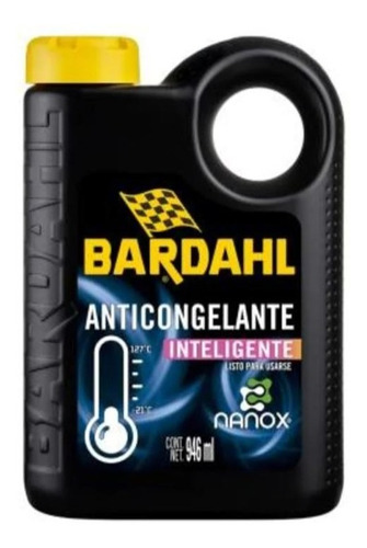 Anticongelante Inteligente Coolant Nanox 946 Ml Bardahl