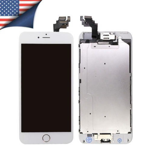 Para El iPhone 6 Y 5.5  Blanco Reemplazo Touch Pantalla Lcd