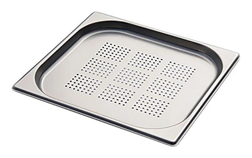 Contenedor Gastronomico Perforado Gn 2/3 X 2 Cm Ac Inox