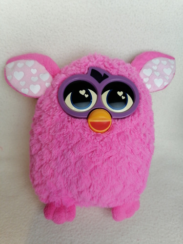 Peluche Original Furby Rosado Famosa No Es Interactivo 20cm.