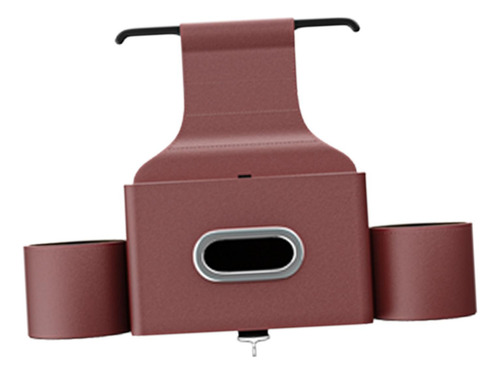Contenedor De Almacenamiento Para Respaldo De Asiento, Rojo