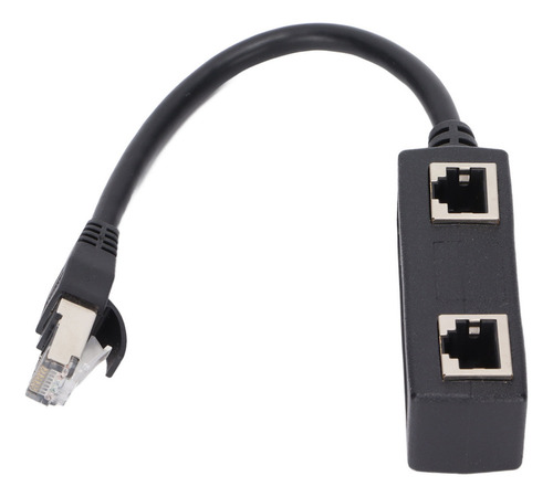 Js Divisor De Cable Ethernet Rj45, Adaptador De 1 A 2