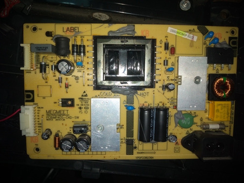 Placa Main Y Placa Fuente Ken Brown Kb 40-2270 Smart