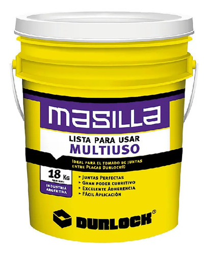 Masilla Durlock 18 Kg