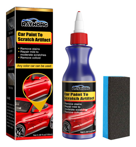 Eliminador De Arañazos De Coche, 100 Ml, Removedor De Espira