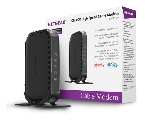 Modem Alambrico Velocidad Netgear Docsis Cm Na