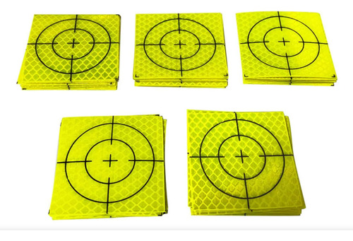 100 Unidades Reflectante Objetos Topográficos Hojas 5 Cm X 5