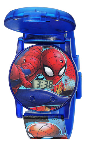 Reloj Accutime Kids Marvel Spider-man Digital Blue Spd4493